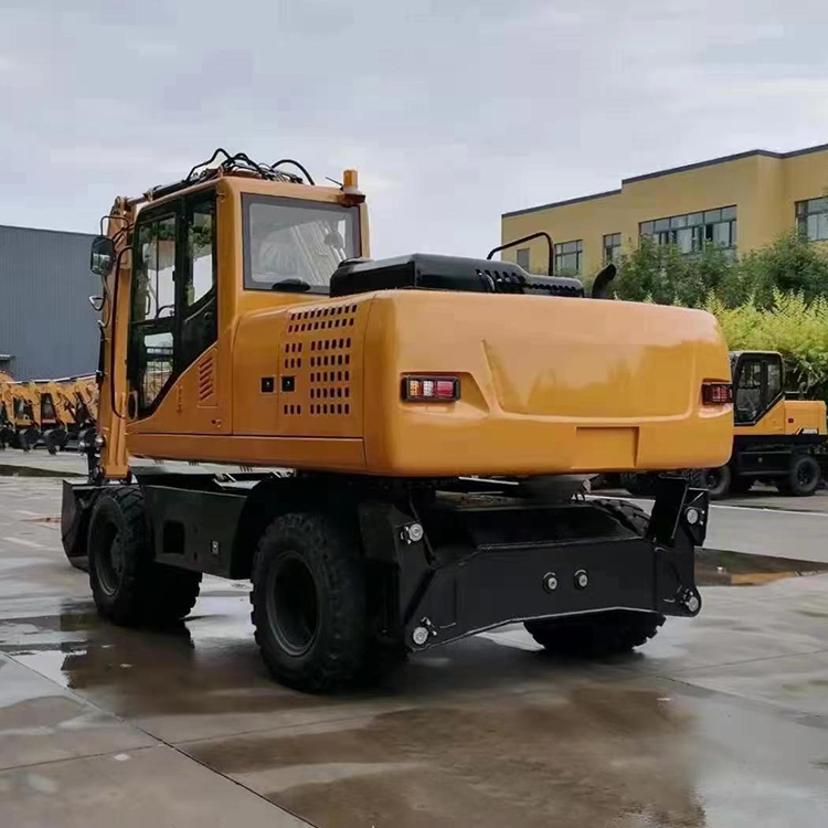 150型玉柴轮式挖掘机