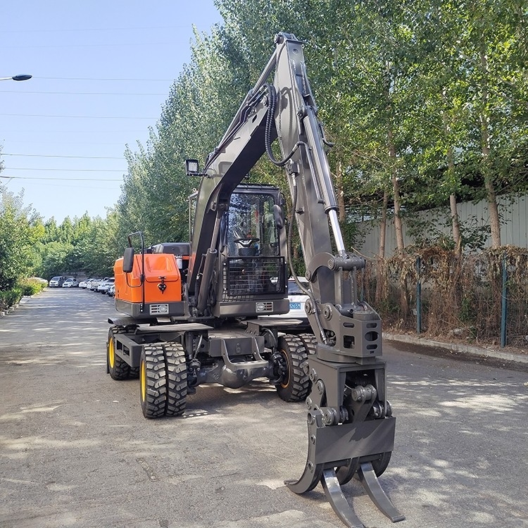 75型轮式抓木机