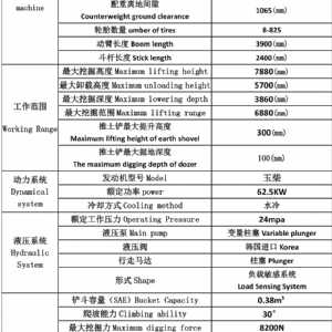 100型轮式挖掘机