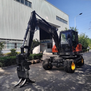 75型轮式抓木机