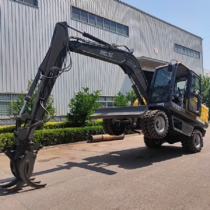 100型轮式抓木机