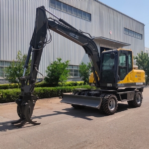 100型轮式抓木机