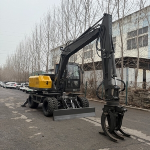 120型轮式挖掘机